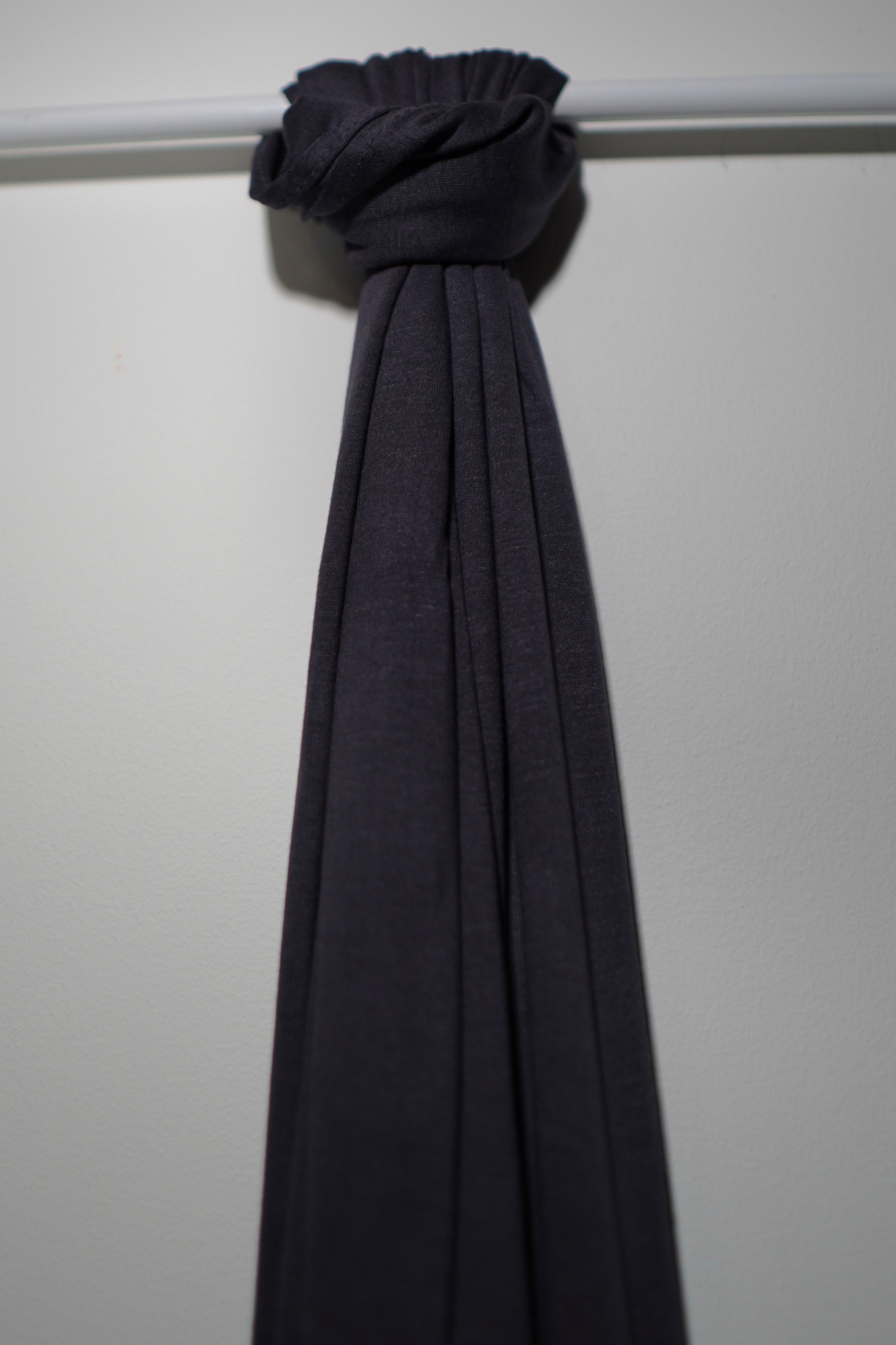 Charcoal Premium Jersey Hijab