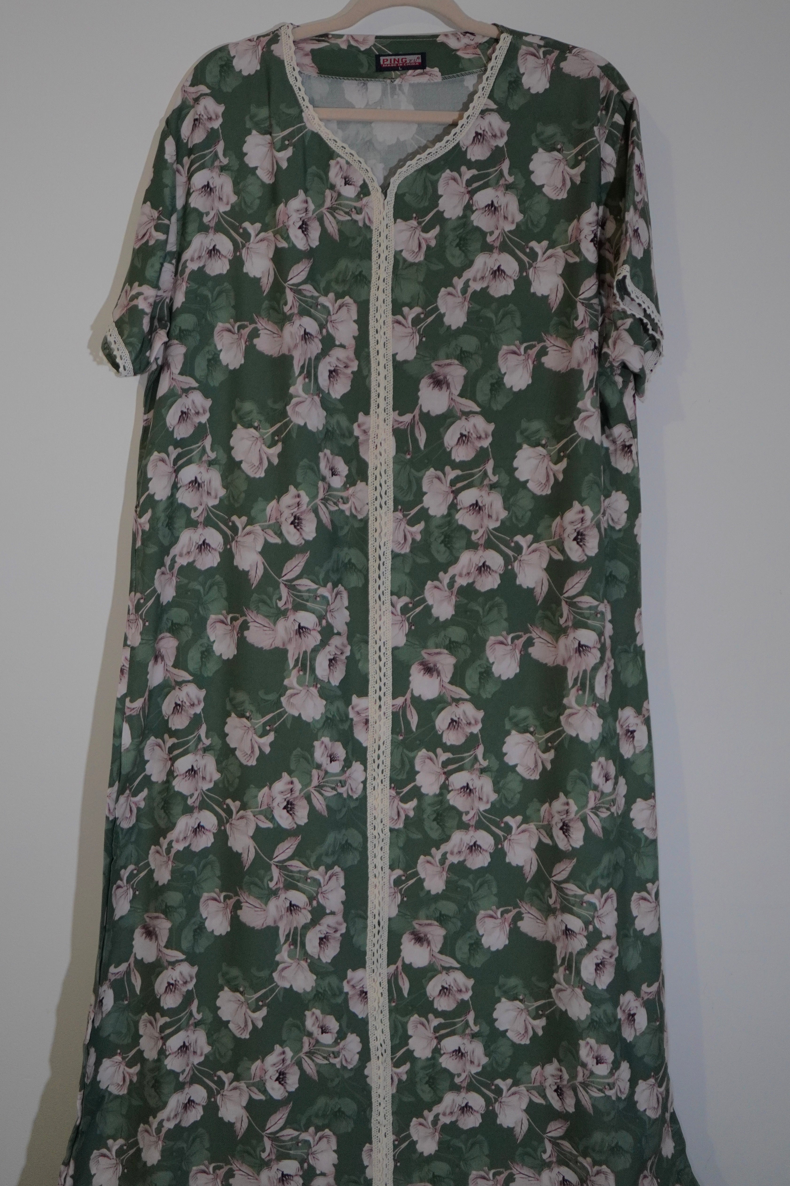 Fern Print Mukhawara Maxi Dress