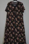 Meadow Print Mukhawara Maxi Dress