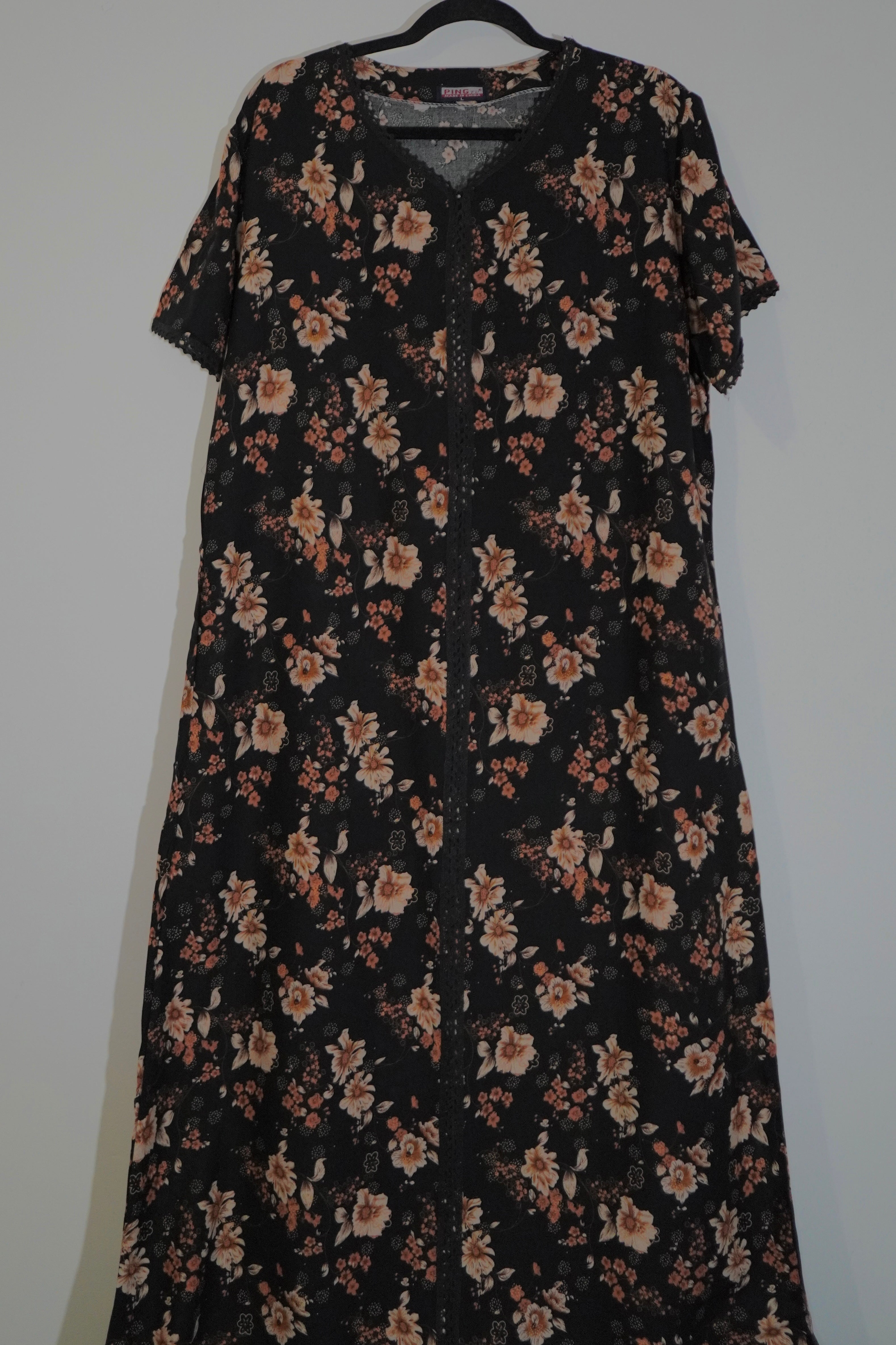 Meadow Print Mukhawara Maxi Dress