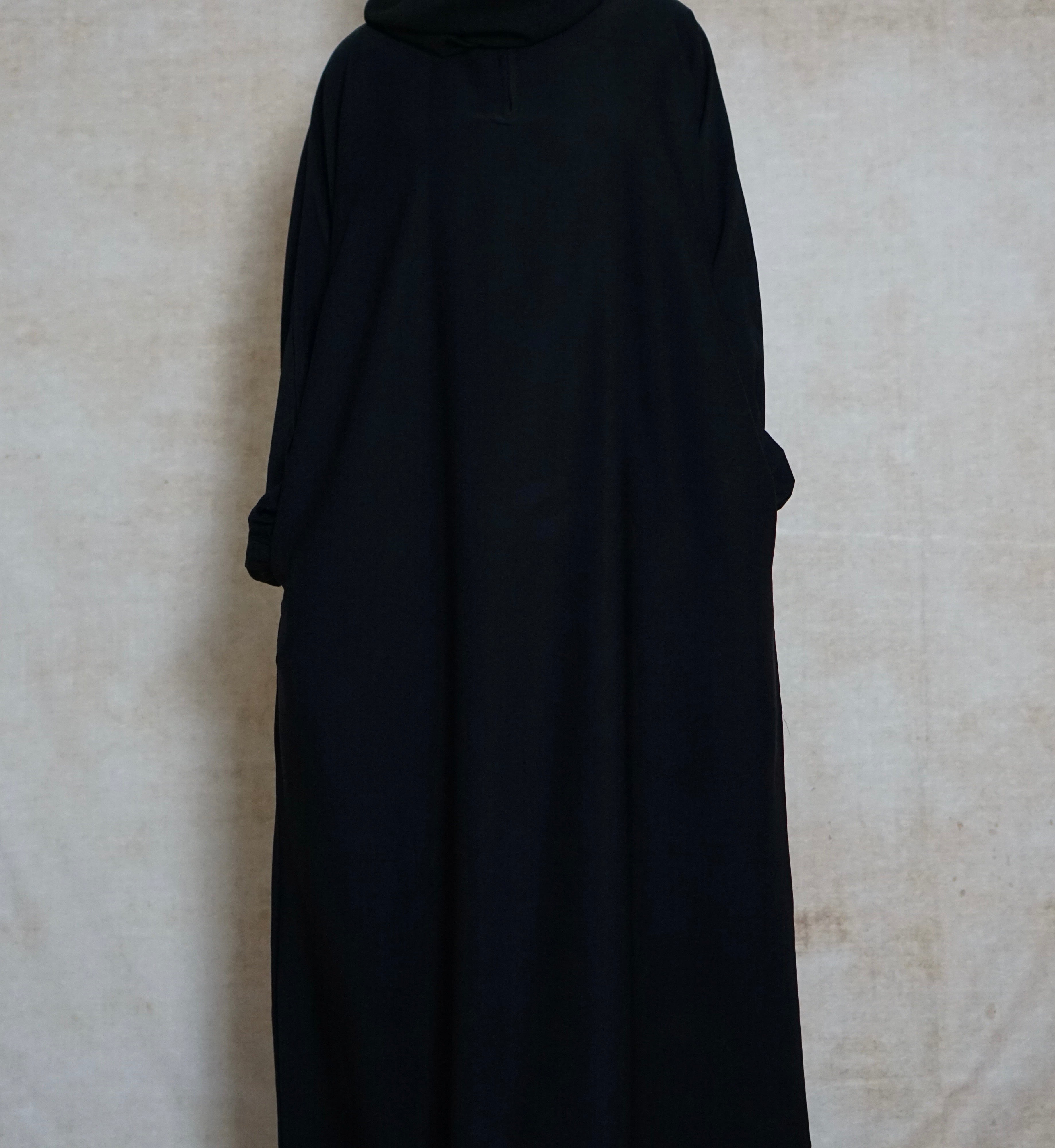 Khadijah Black Everyday Straight Cut Abaya