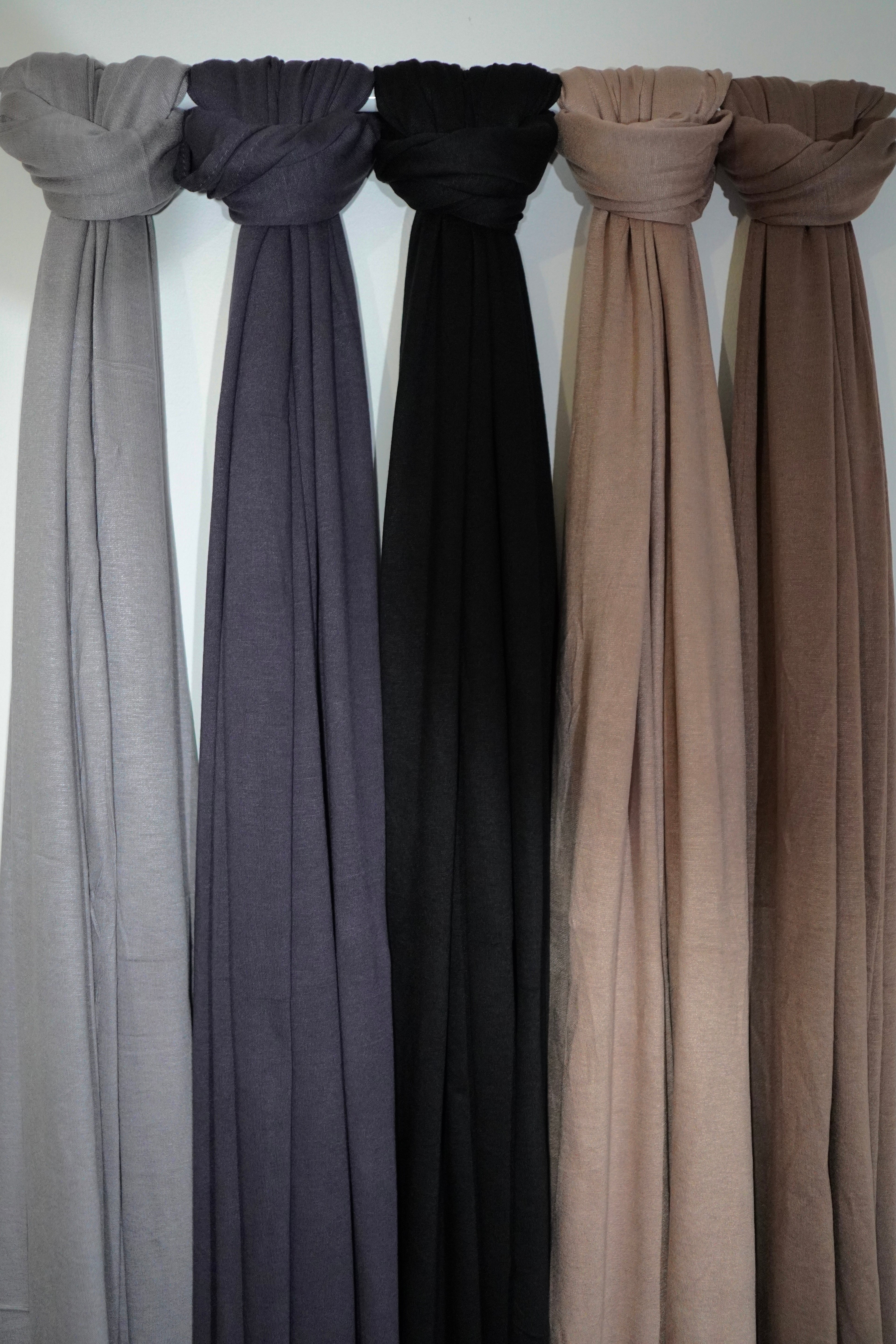 Mocha Premium Jersey Hijab